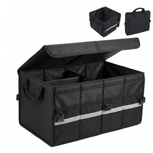 Car Trunk Organizer, A Foldable Car Trunk Storage Organizer Designed For All
