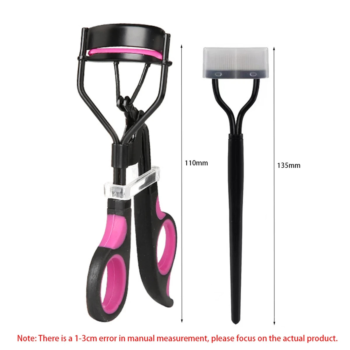 All-in-One Eye Makeup Tool Kit with Eyelash Curler & Brow Razor