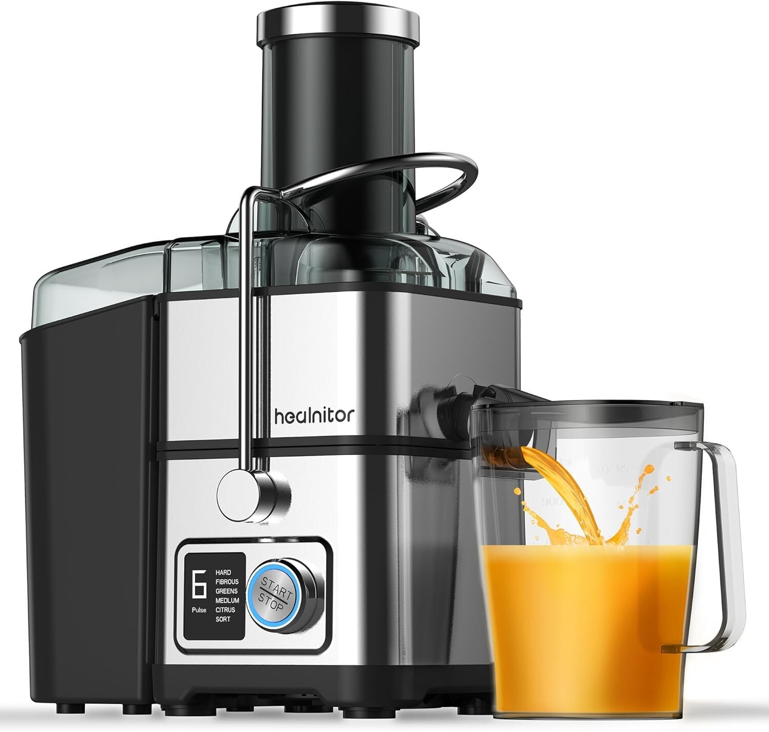 Extractor De Jugos Para Frutas y Vegetales Exprimidor De jugo Acero Inoxidable