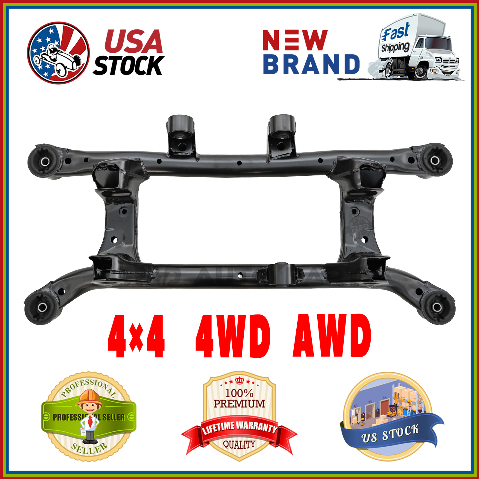 New Rear Subframe Crossmember for Hyundai Tucson Kia Sportage 04-10 AWD 4WD