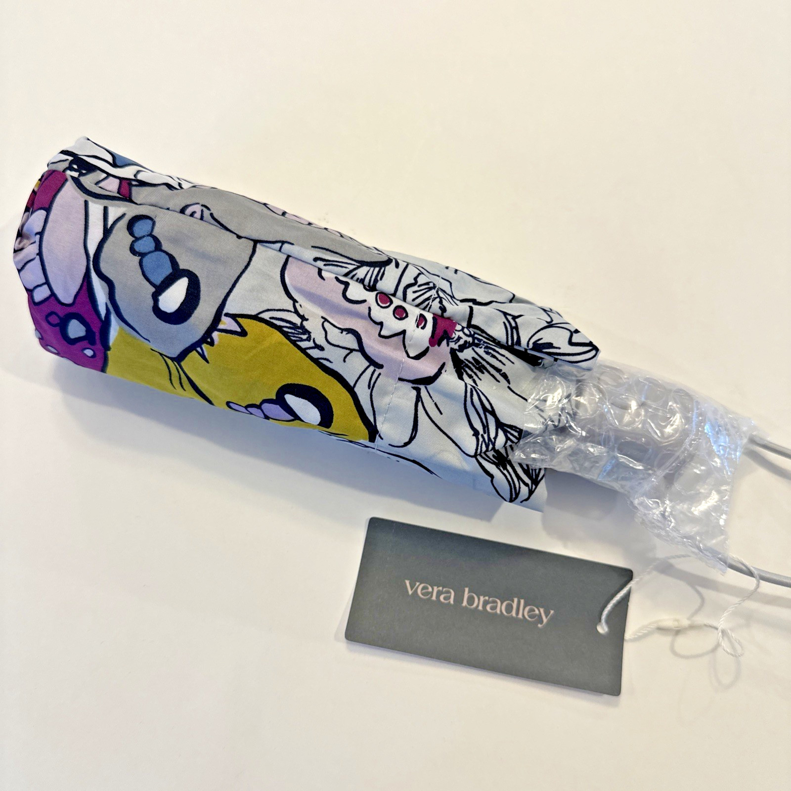 NWT Vera Bradley Mini Umbrella Wing + Bloom NEW Floral Butterfly Butterflies