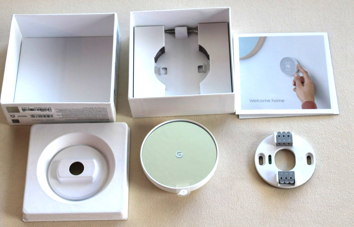 Google Nest Thermostat G4CVZ Programmable Wi-Fi Thermostat White #15
