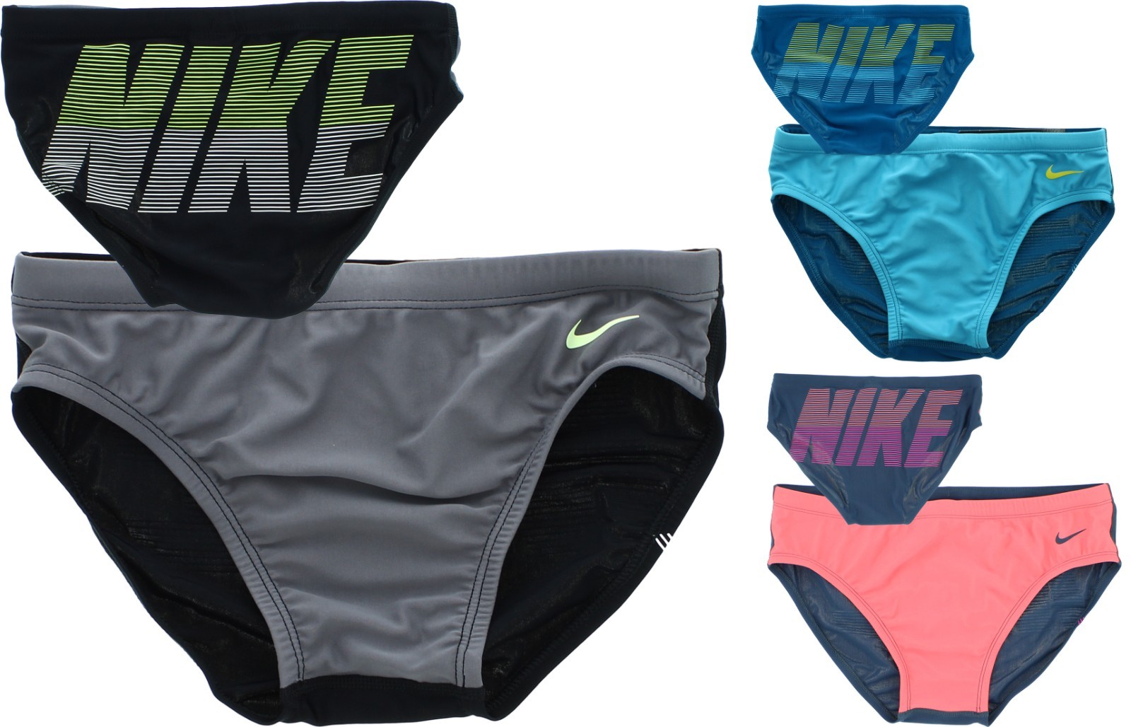 Nike Rift Brief Swim Bottoms Mens Performance Swimwear NESS9054 MSRP $42