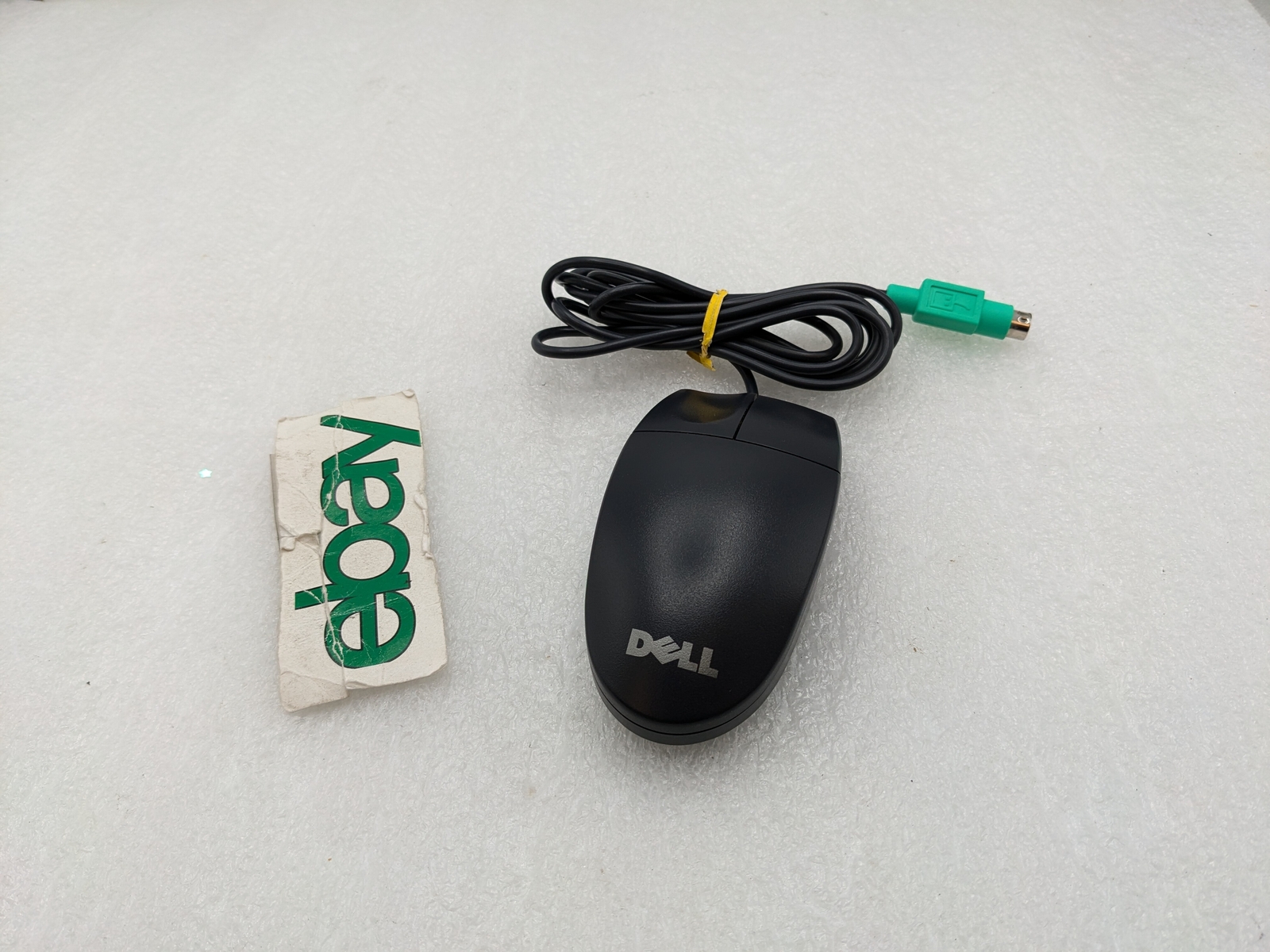 Dell Logitech 2-Button Mechanical Ball Mouse PS/2 Part Number M-SAW34 Vintage