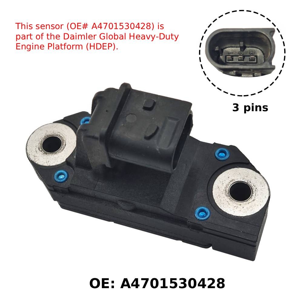 Delta Pressure Sensor For Detroit Diesel DDE A4701530428 Sensor Delta Pressure