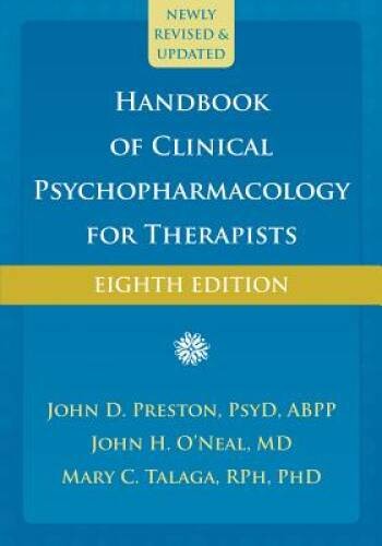 Handbook of Clinical Psychopharmacology for Therapists - Hardcover - VERY GOOD