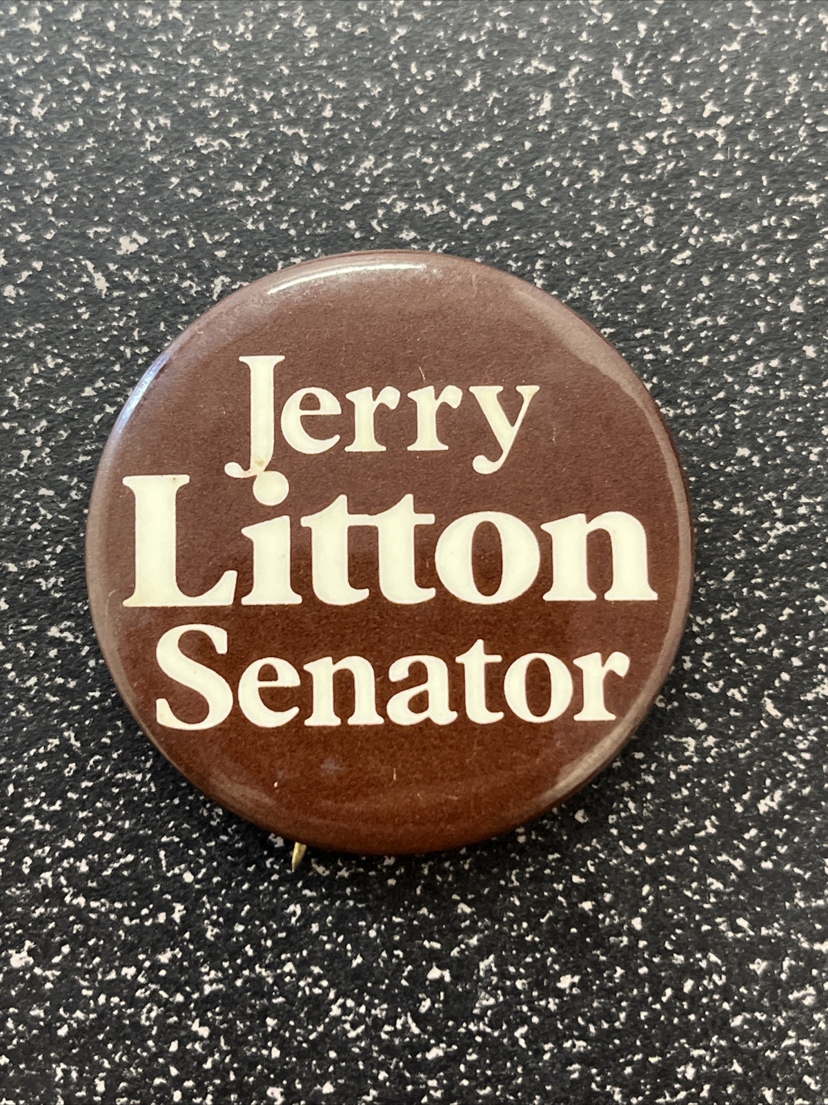 Jerry Littton Missouri Senator Pin 1976 Local State Campaign Button MO