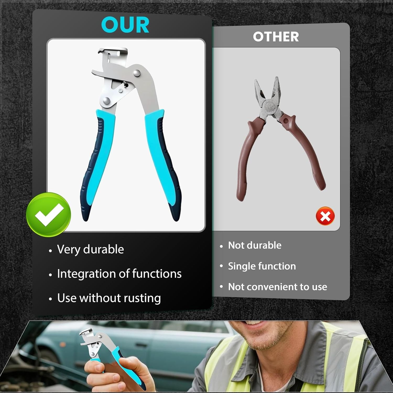 Multi-Functional Car Clip Pliers & Disassembly Tools for Easy Fastener Removal