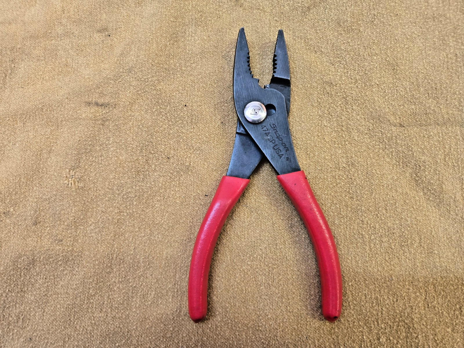 Snapon 47ACP - 8" Talon Grip™ Combination Slip Joint Pliers (Red) - New