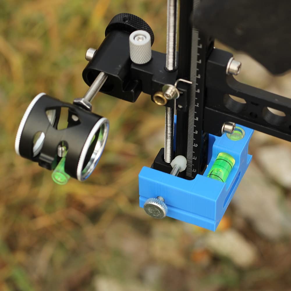 SOPOGER Archery Multifunctional Bow Level Tuning and Mounting String 3D Blue