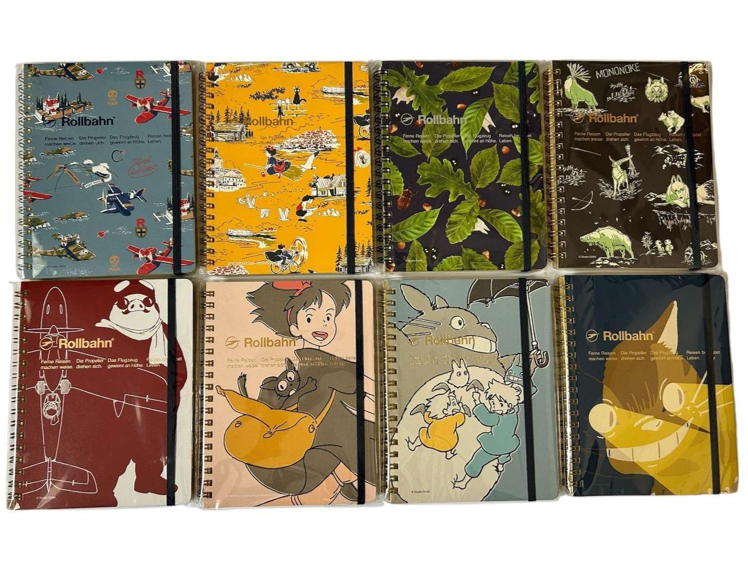 Studio Ghibli Rollbahn Ring notebook Choose your Favorite Ghibli Brand New
