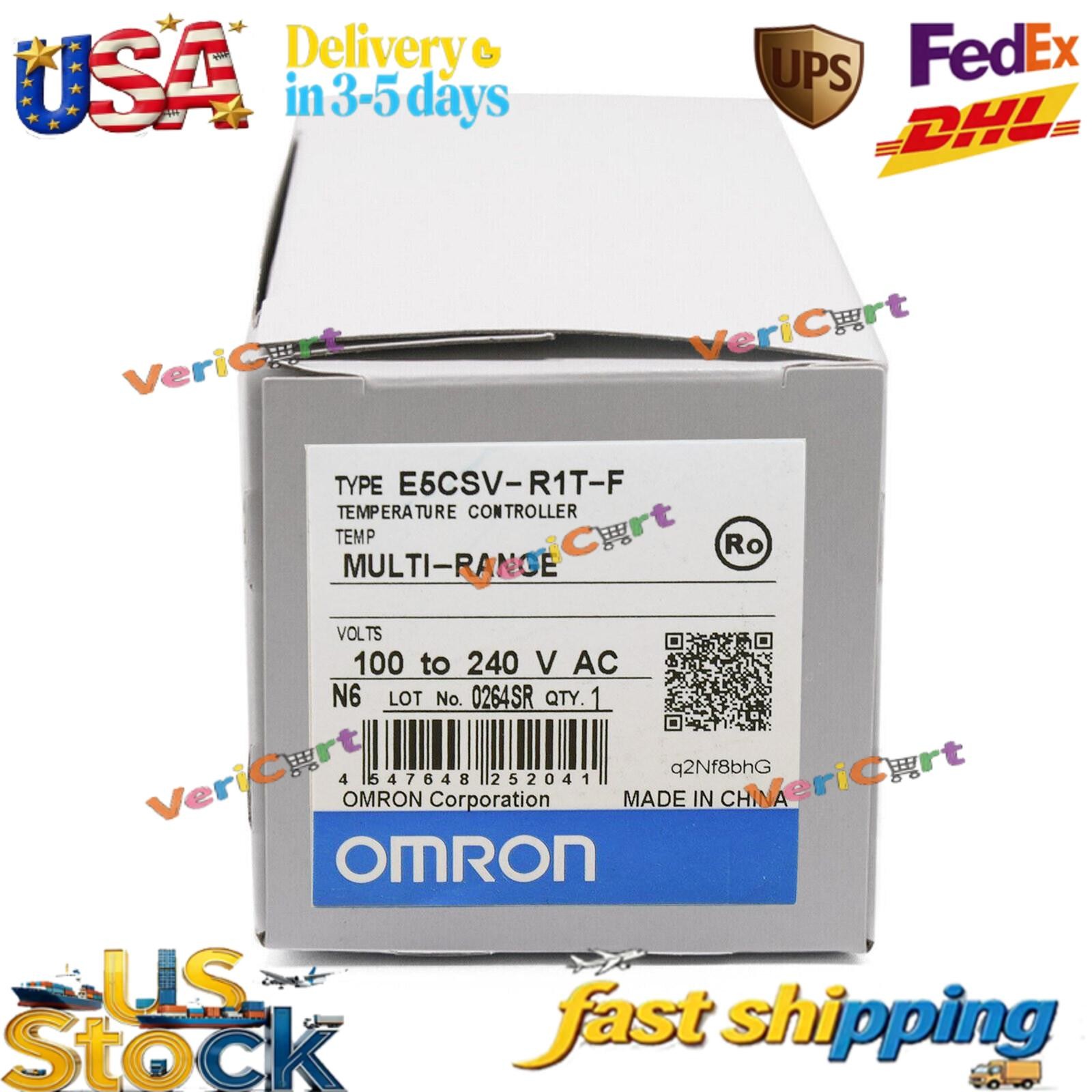 Brand New In Box Omron E5CSV-R1T-F E5CSVR1TF Temperature Controller