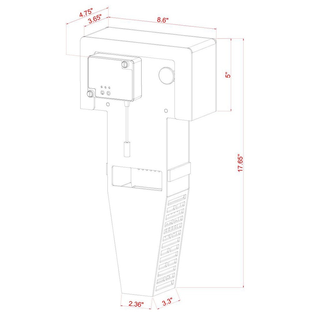 IM AUQA Gadget - NUVO Roller PRO Automatic Fleece AIO Filter - MidsizeFullsize