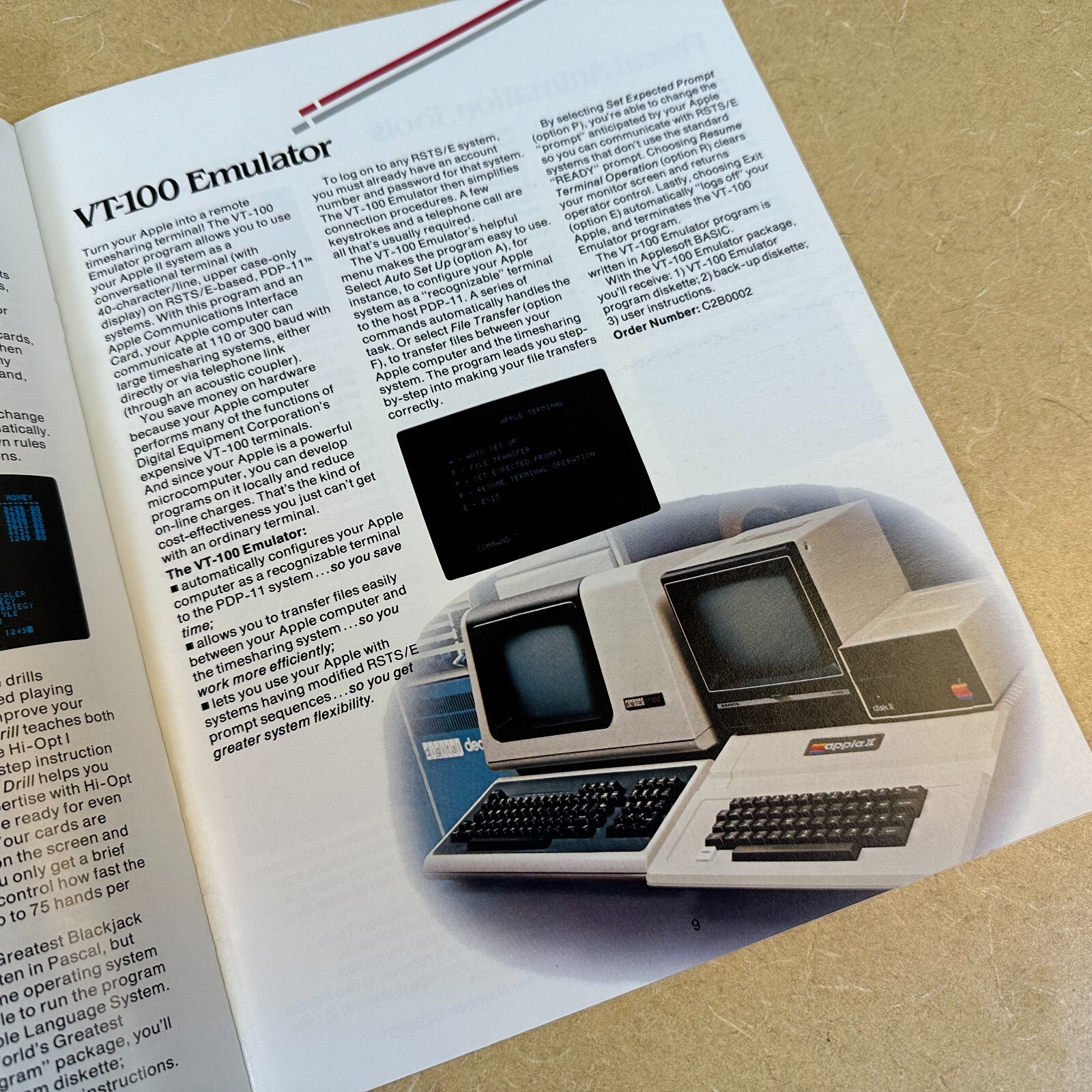 45 yrs old_ APPLE RARE SPRING CATALOG SPRING 1981 Apple III Apple II