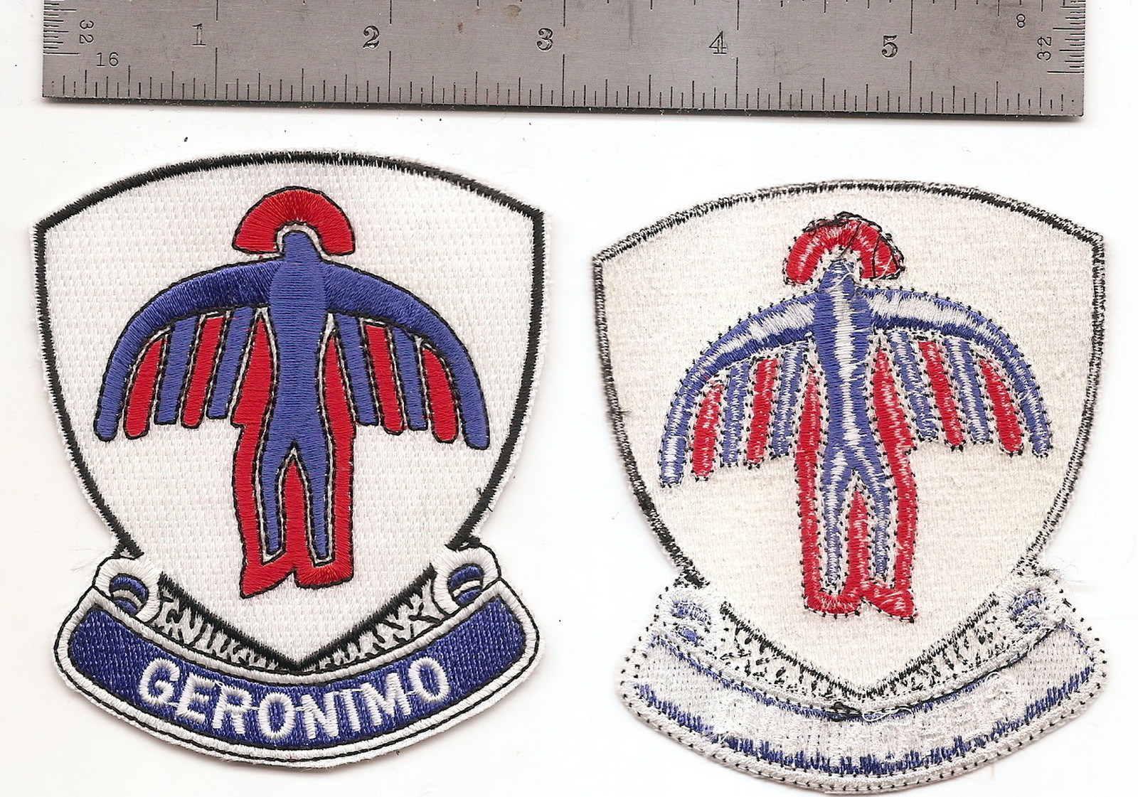 #199 501ST AIRBORNE INFANTRY PATCH "GERONIMO"