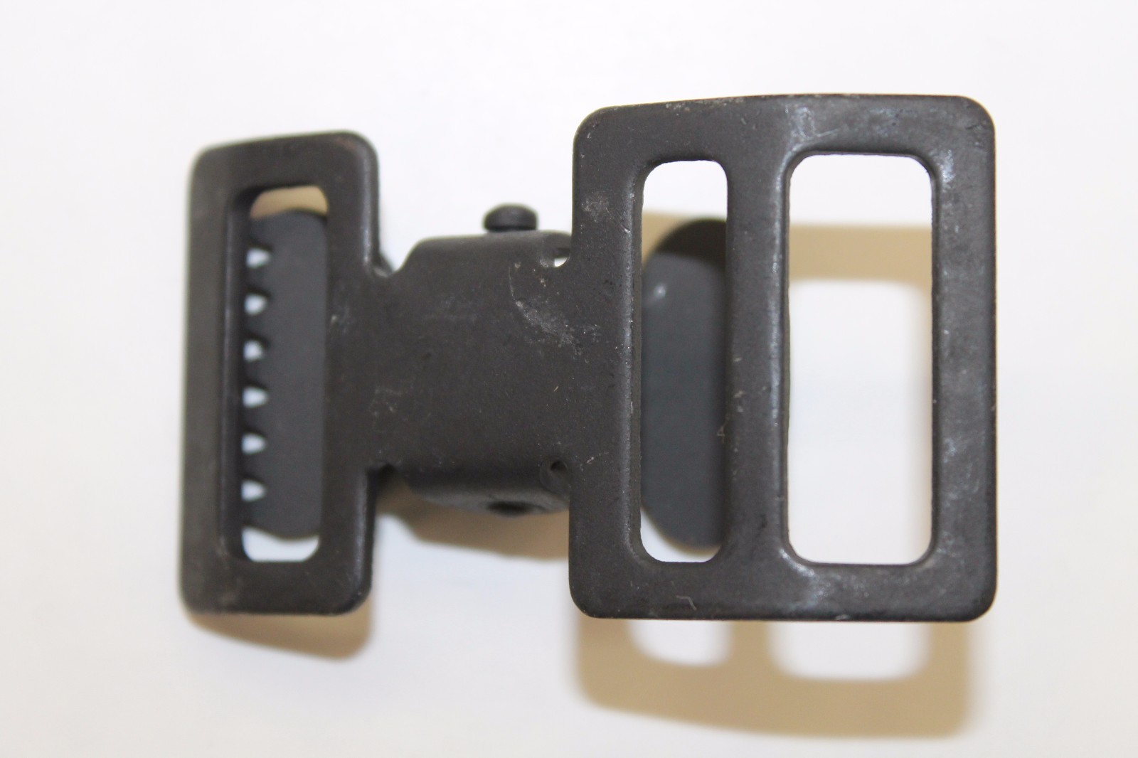 Military Web Strap T Buckle, Spring Loaded, 1" , Mil-Spec, Black. Lot of 12