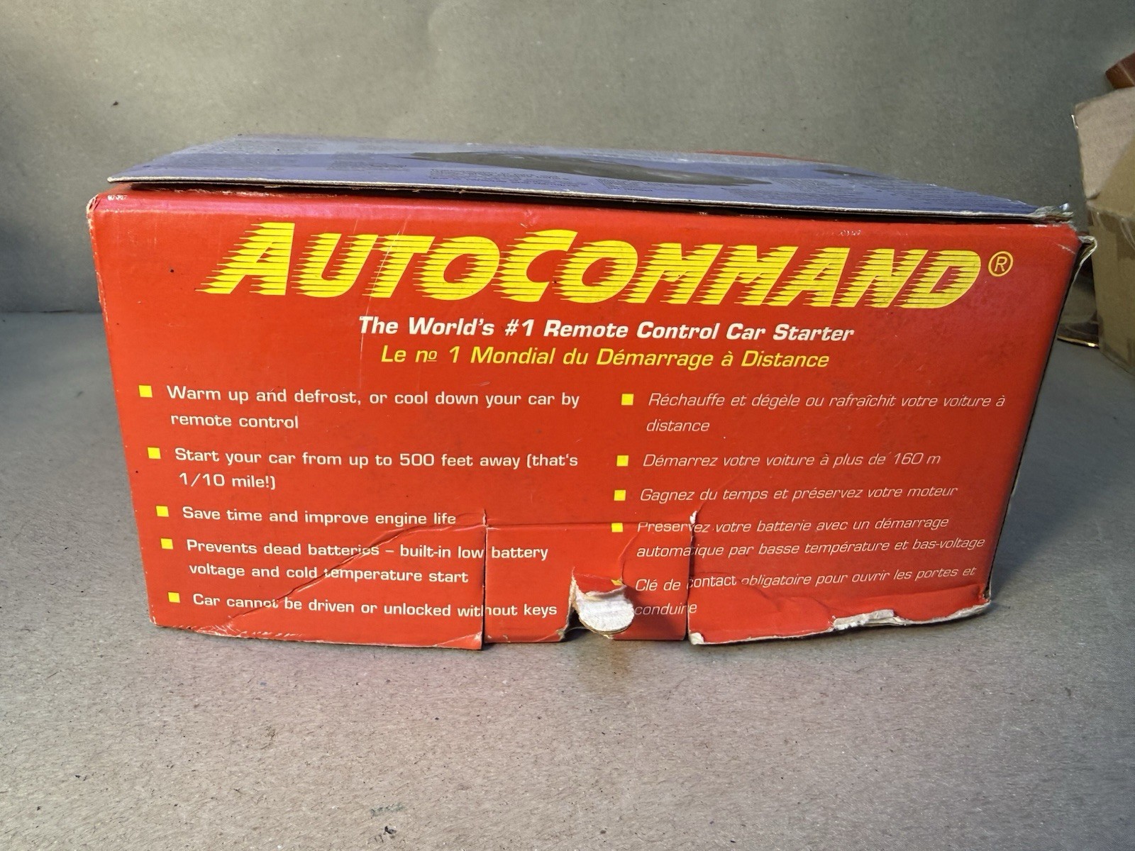 Remote Start Design Tech Auto Command Remote Control Car Starter New In Box