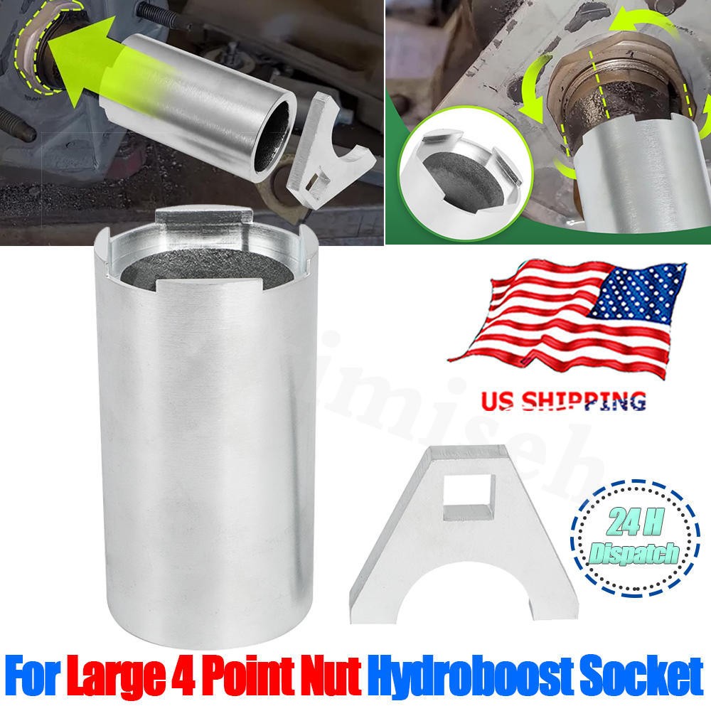 For Large 4 Point Nut Hydroboost Socket Kit Stainless Steel - Weld It Yourself