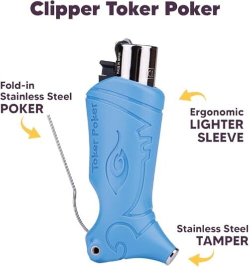 - Clipper Lighter Case Multi Tool, Fun Guy Collection, All Double Trouble