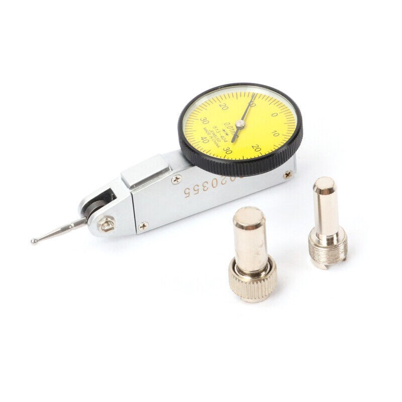 0-0.8mm Precision Waterproof Dial Test Lever Indicator Gauge Scale Meter Tool C#
