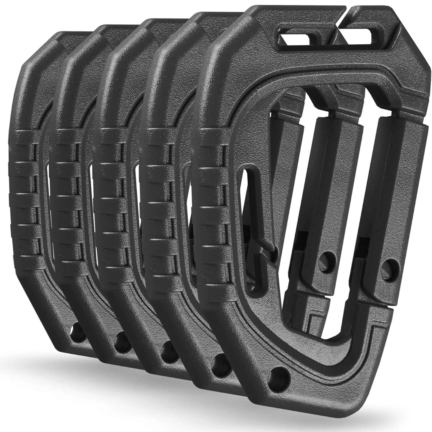 5Pcs Tactical Molle Carabiner Hooks for Outdoor Gear