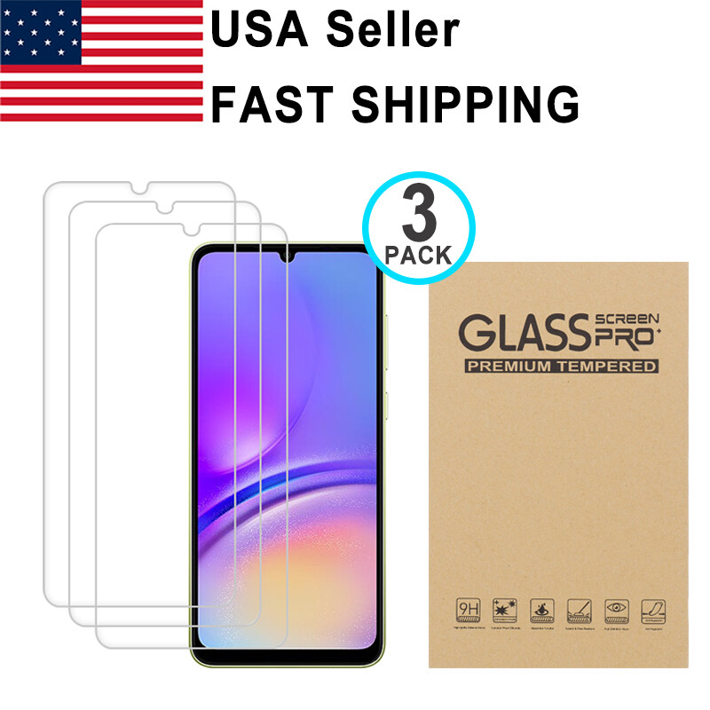3PACK Tempered Glass Screen Protector for Samsung Galaxy A05