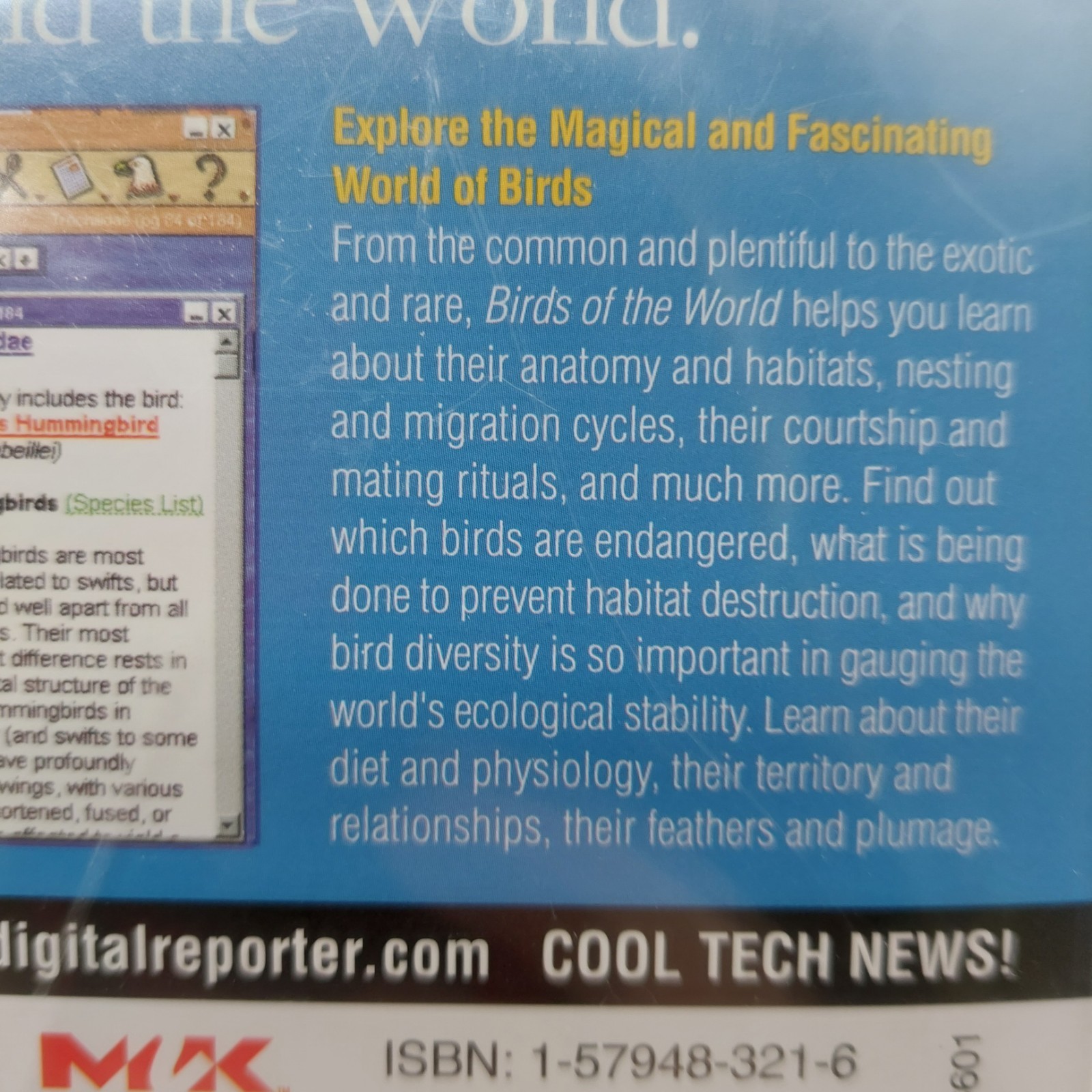 Birds of the World: Webster Interactive Compact Disc PC