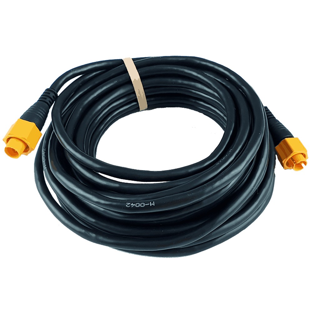 Lowrance 50 FT Ethernet Cable ETHEXT-50YL 127-37 UPC 042194532349