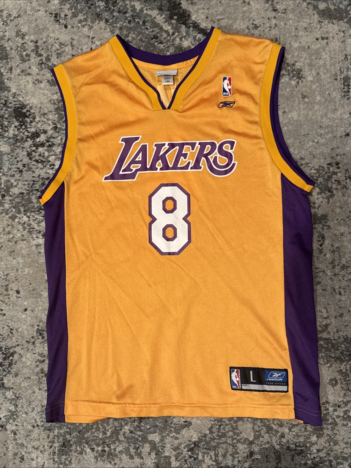 Vintage Reebok Kobe Jersey 2000 rare adult size large lakers nba shaq