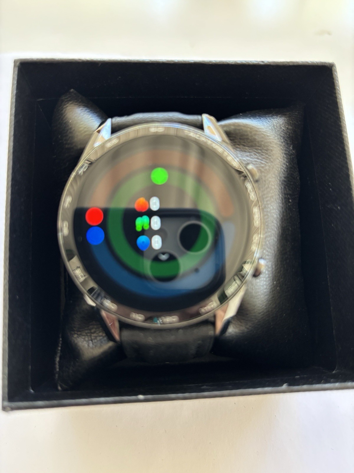 Filiekeu Smartwatch with Leather Strap