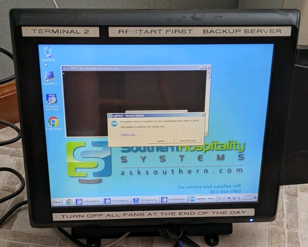 Touch Dynamic Breeze Point Of Sale Touch Screen Terminal