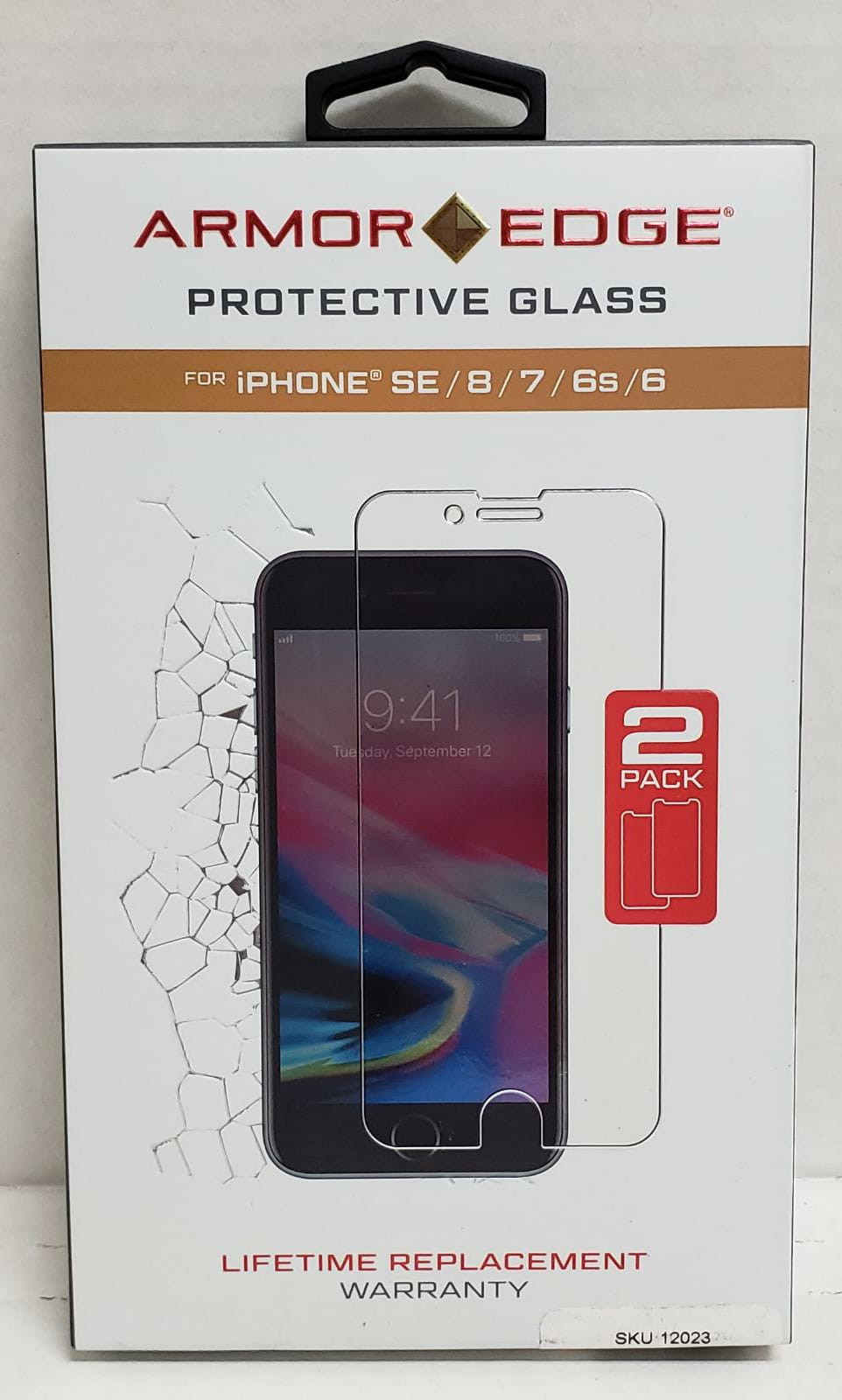 Armor Edge - Glass Screen Protector for iPhone 6/6s/7/8/SE 2020 - DUAL PACK