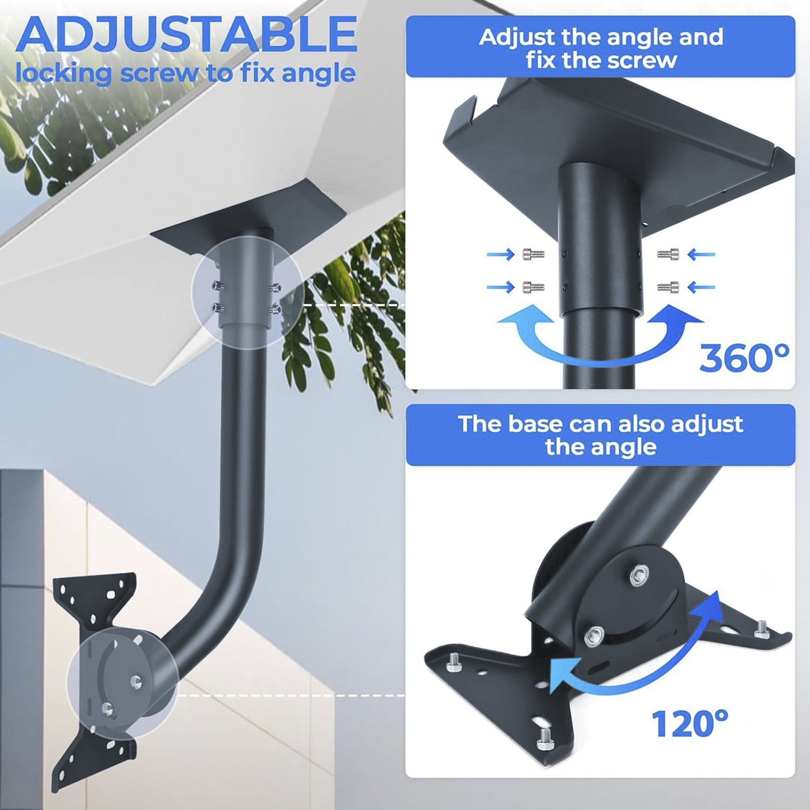 Starlink Gen 3 Mount 360° Adjustable Starlink Mounting Kit V3 Starlink Standard