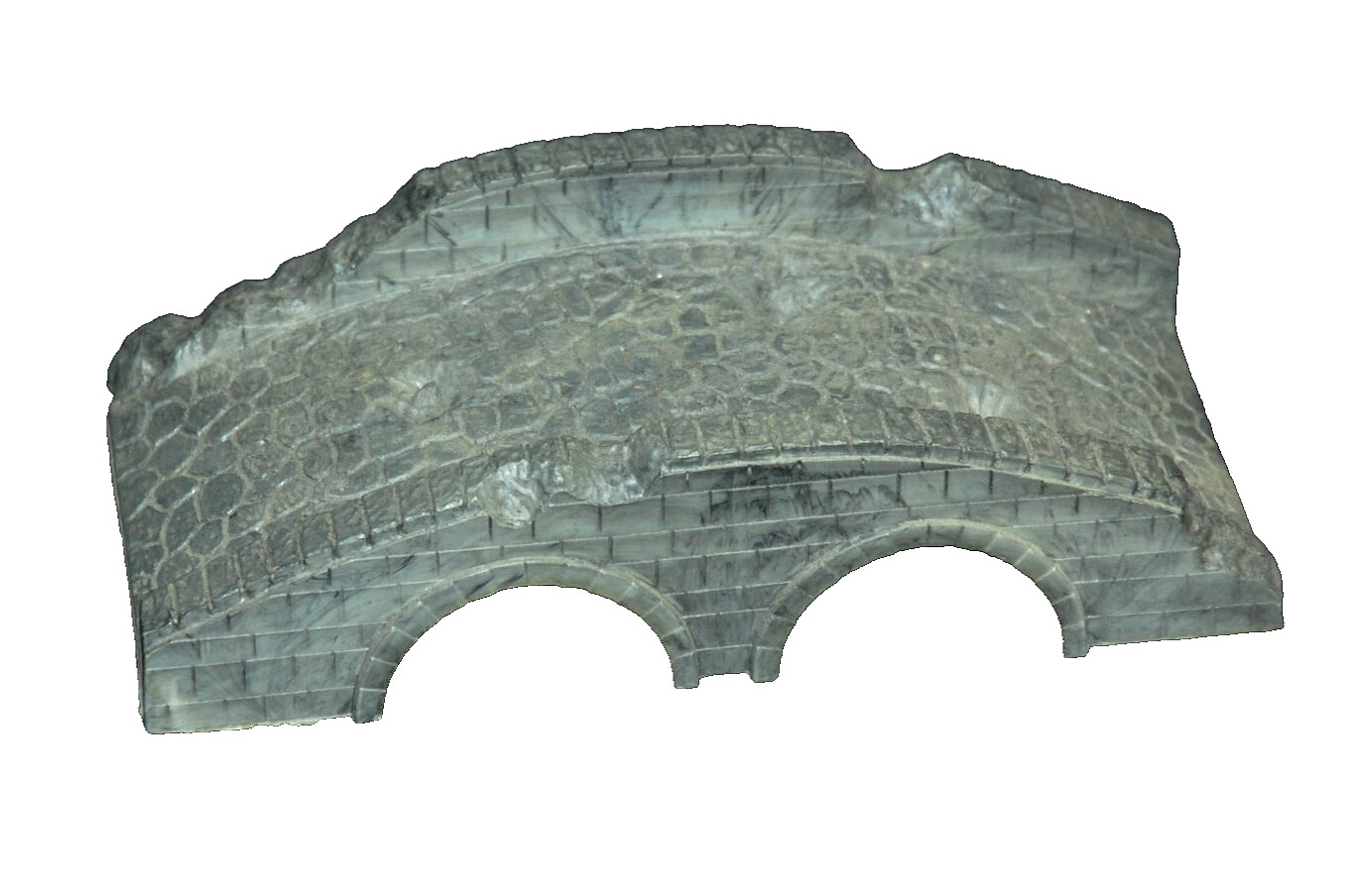 Conte Plastic Bridge Diorama Accessory 9.75" Long Scale Model Terrain