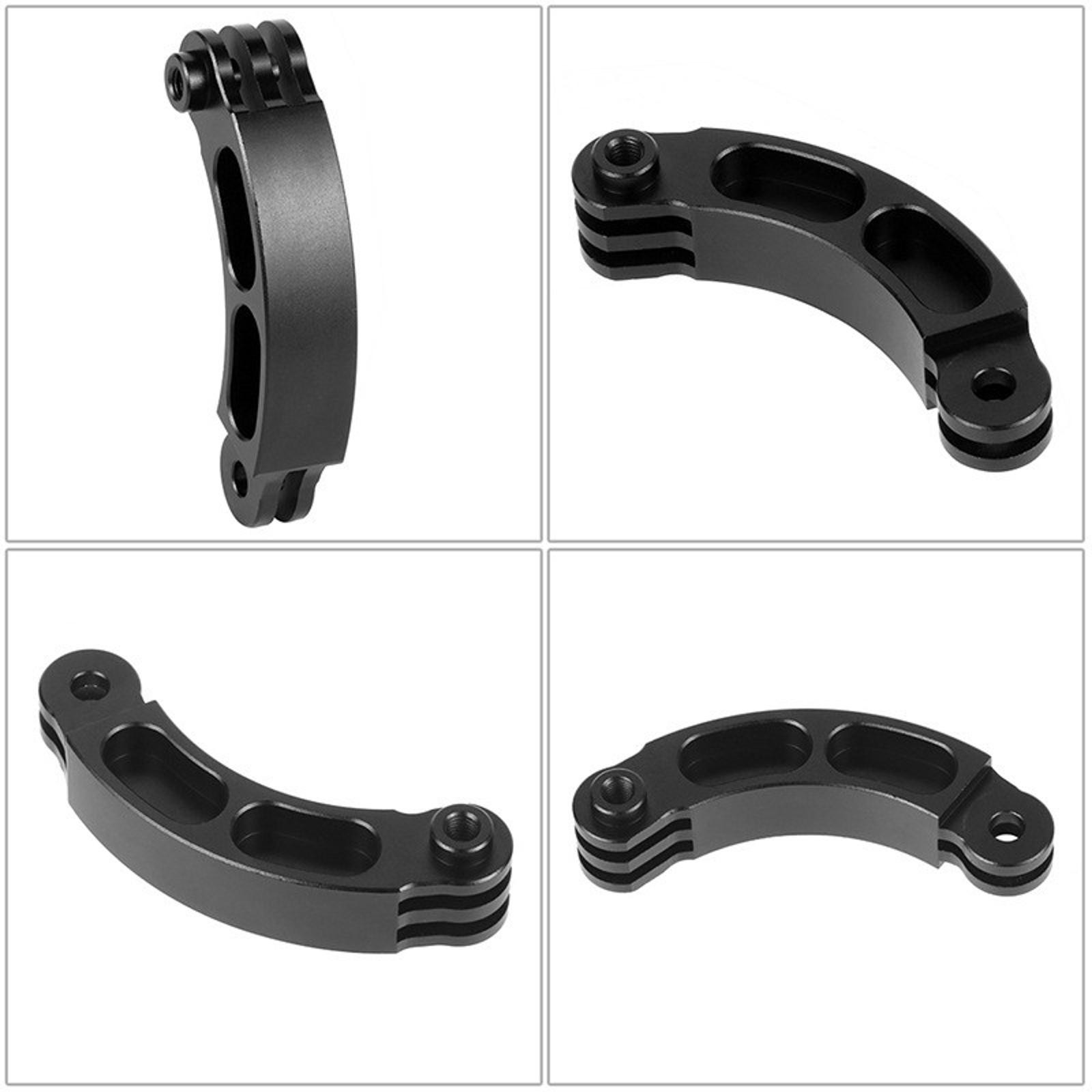 Aluminum Alloy Helmet Extension Arm Fixed Bracket for GoPro OSMO ACTION Camera C