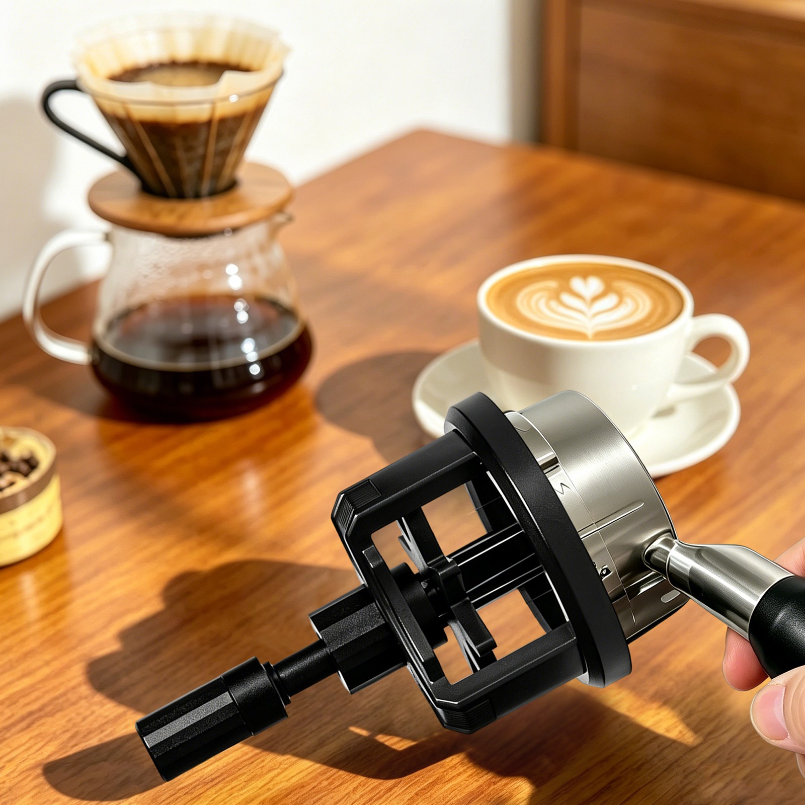 53mm Espresso Stirrer, Professional Espresso Stirrer Coffee Distribution Tool