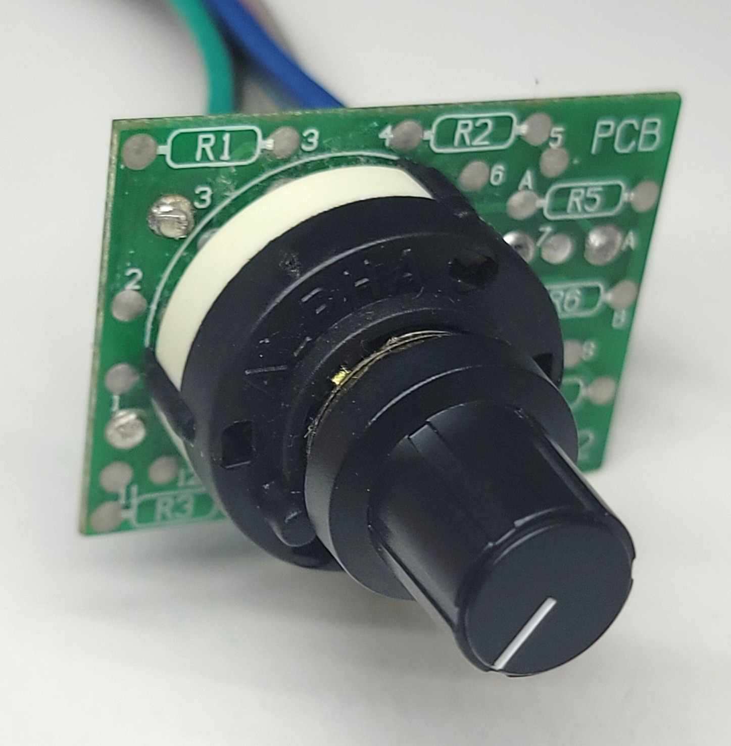 Alpha 6 Position Rotary Switch w/ Wiring Harness