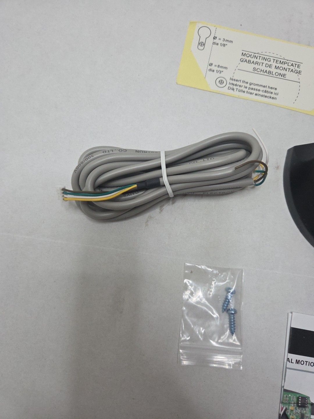 Automatic Door Motion Sensor Request to Exit PIR, 12-24V Microwave Autodoor Sens