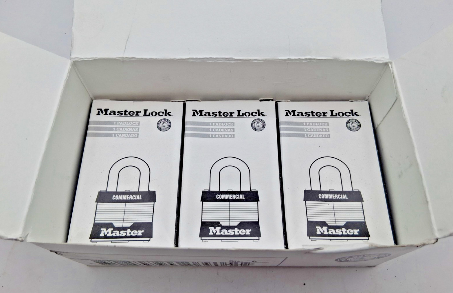 Master Lock No. 5 Commercial Padlock - Box of 3