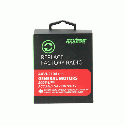 AXXESS AXVI-2104 / 2006-UP GM RADIO REPLACEMENT INTERFACE **NEW** AXVI2104