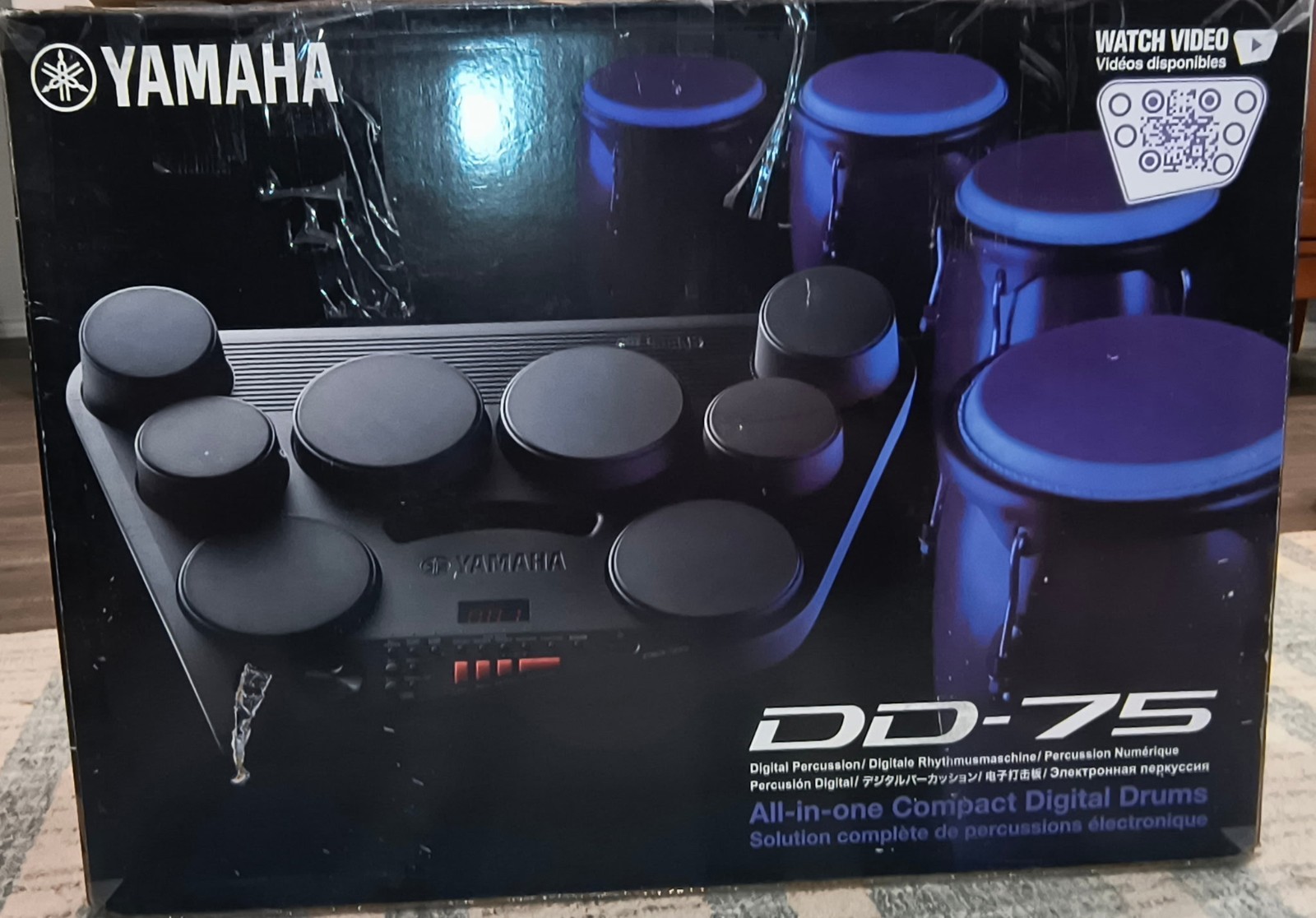 Yamaha DD75 8 Pad Digital Drum Set  new open box