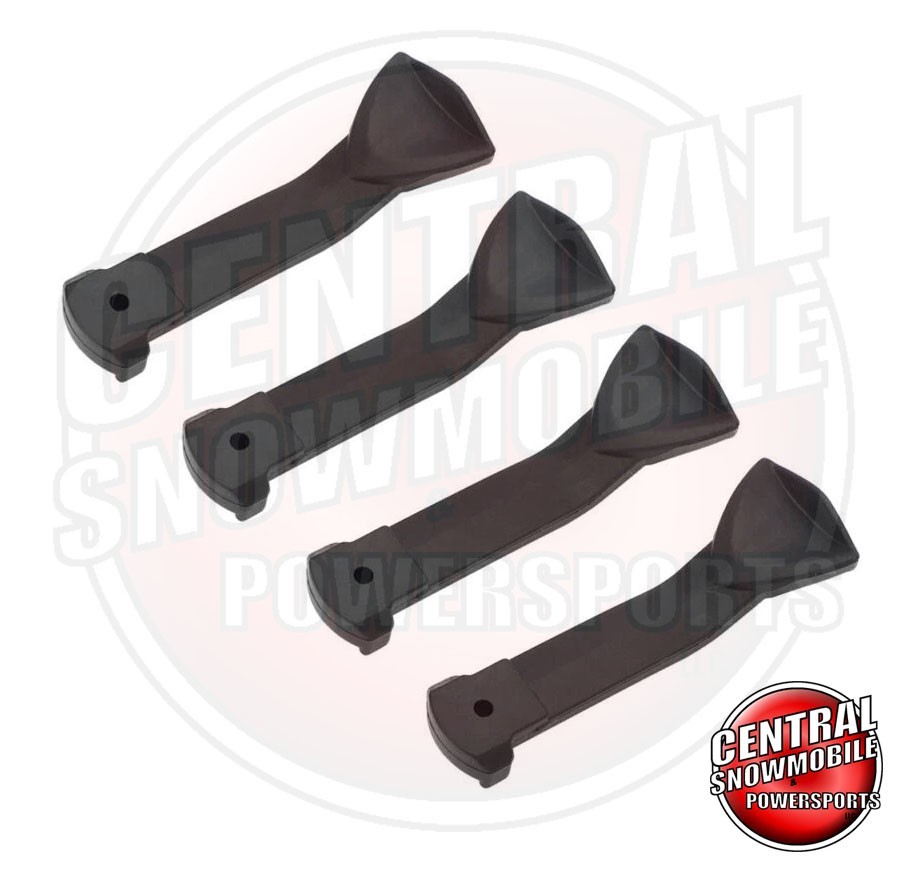 4x Ski-Doo Rubber Hood Strap Latch 02-11 Snowmobile UTV 517302448 Can-Am