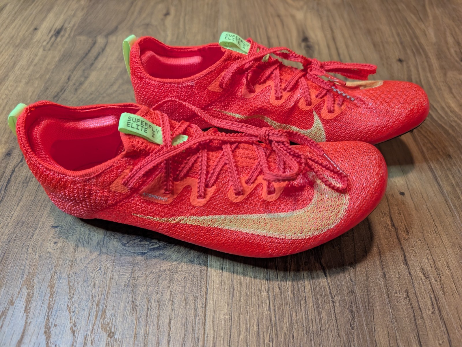 Men's 6 Women's 7.5 Nike Zoom Superfly Elite 2 Track Spikes with Bag FZ9662-600