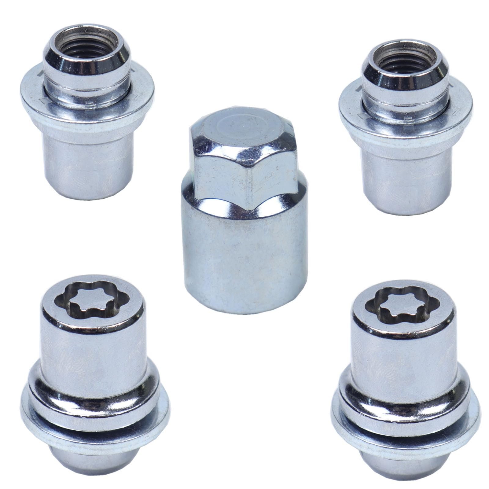 M12 x 1.5 Wheel Lock Lug Nuts Set 00276-00900 Fit for Toyota Camry Tacoma Cor...