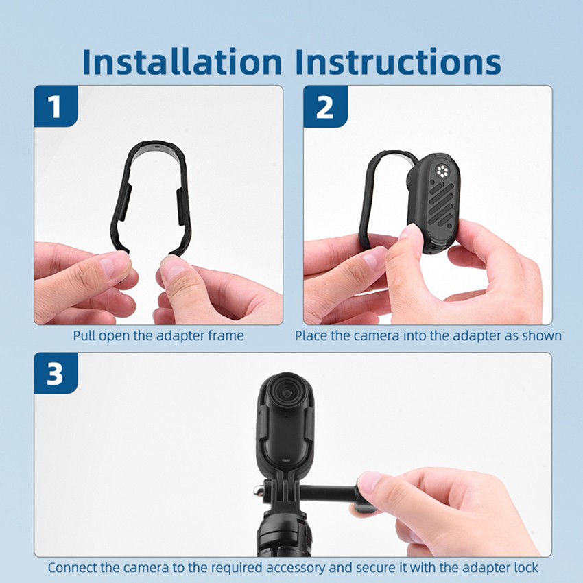 Camera Protective Case Horizontal & Vertical Bezel for Insta360 GO 3/3S