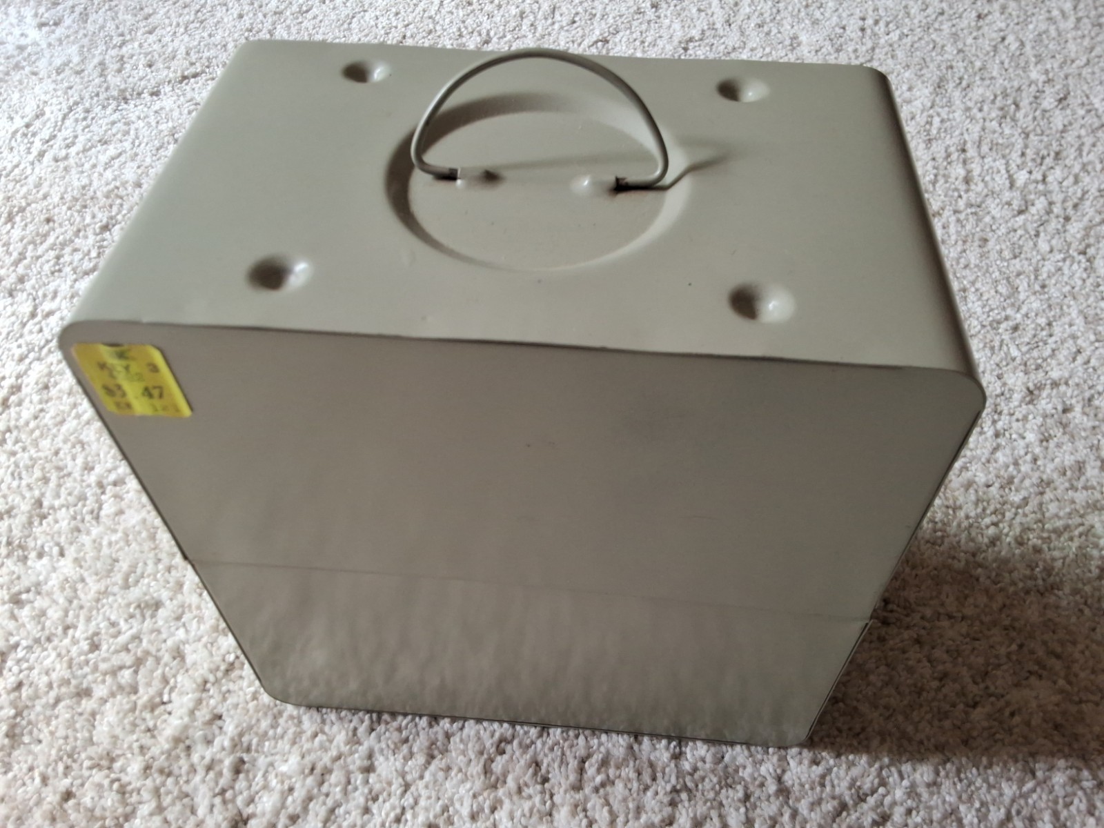 Vintage Kmart Focal 6 Reel 8mm Storage Case No Reels