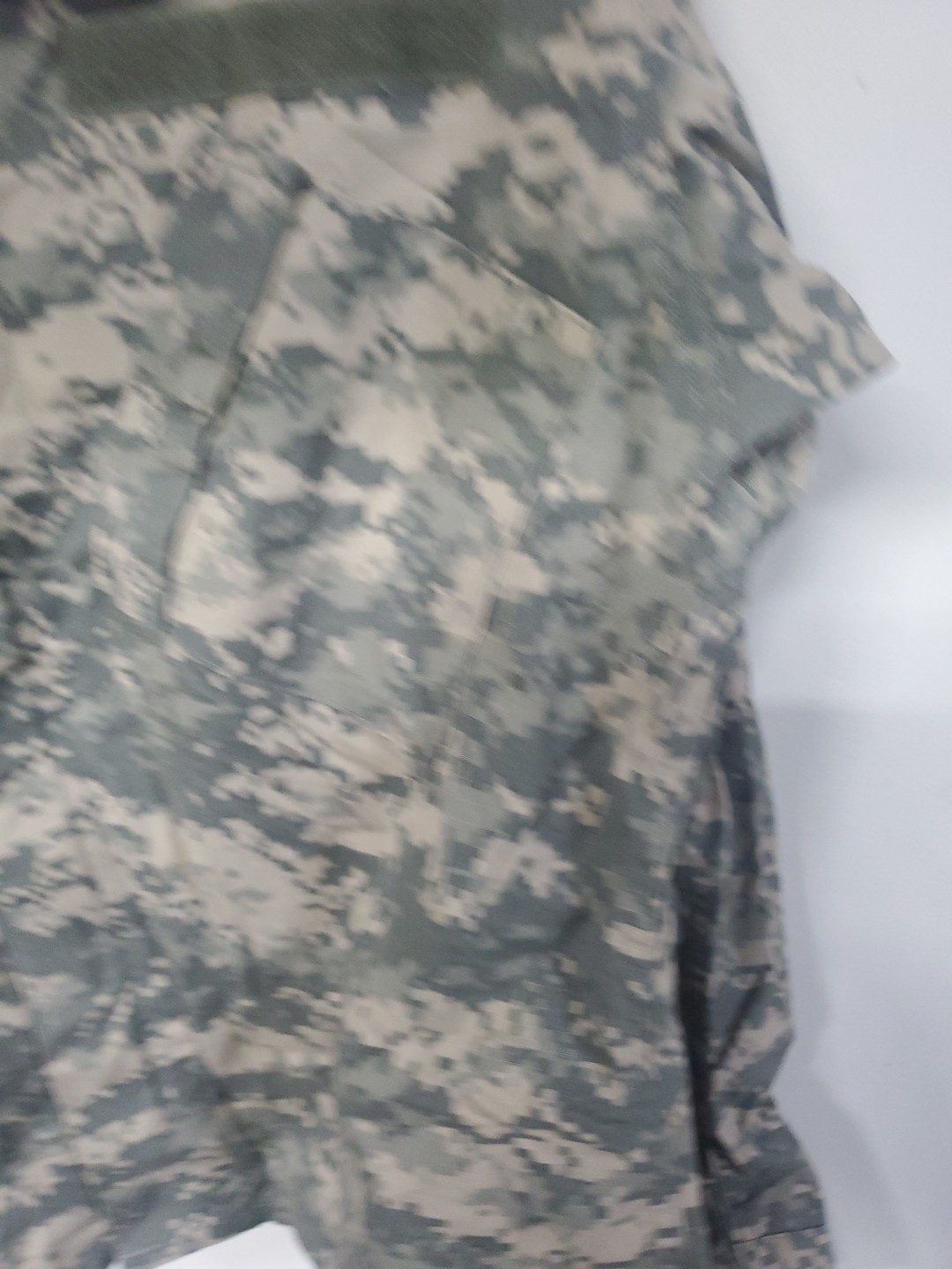 Bin# Medium Regular Army Combat Uniform ACU 50/50 Combat Top Coat