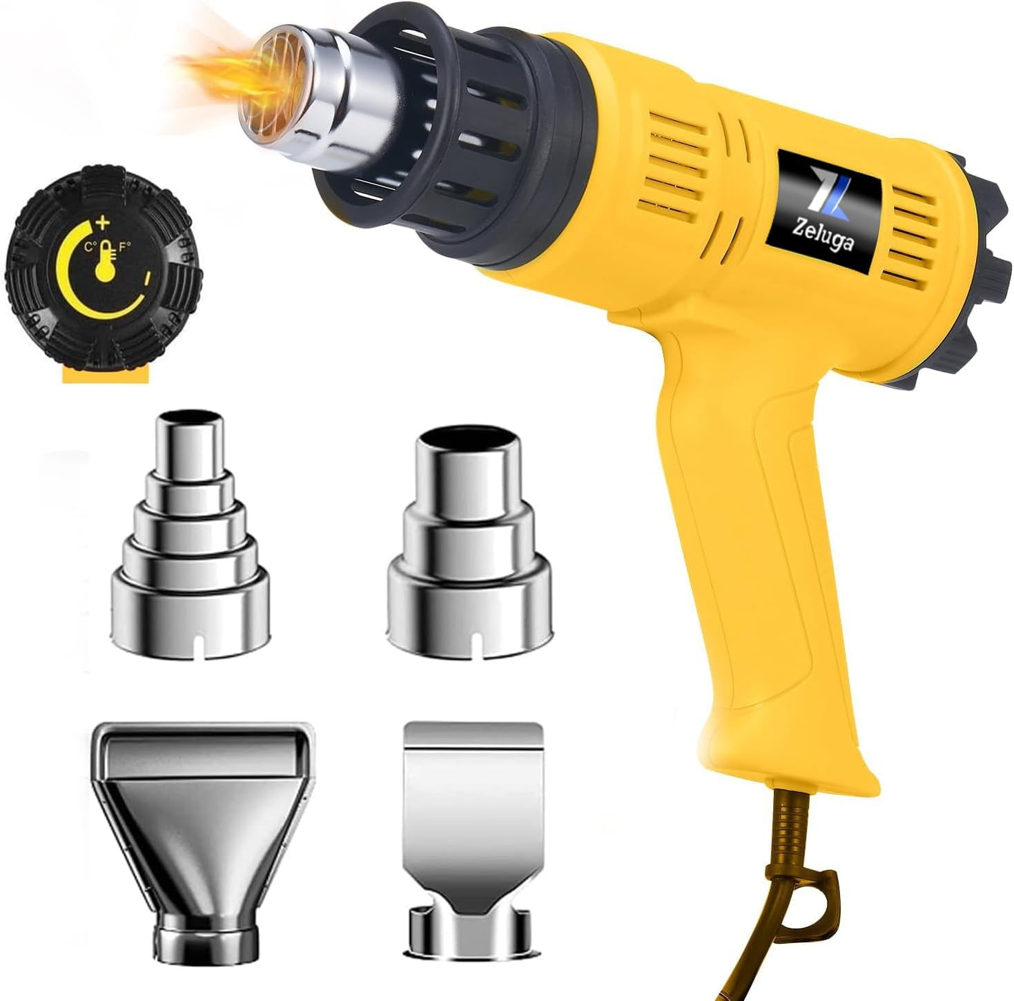 29-434 Kit de pistola de aire caliente de calentamiento rápido para trabajo pesa