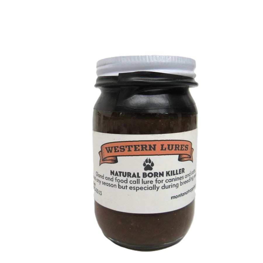 Natural Born Killer Gland and Food Call Lure Western Lures Trapping Supplies 4oz