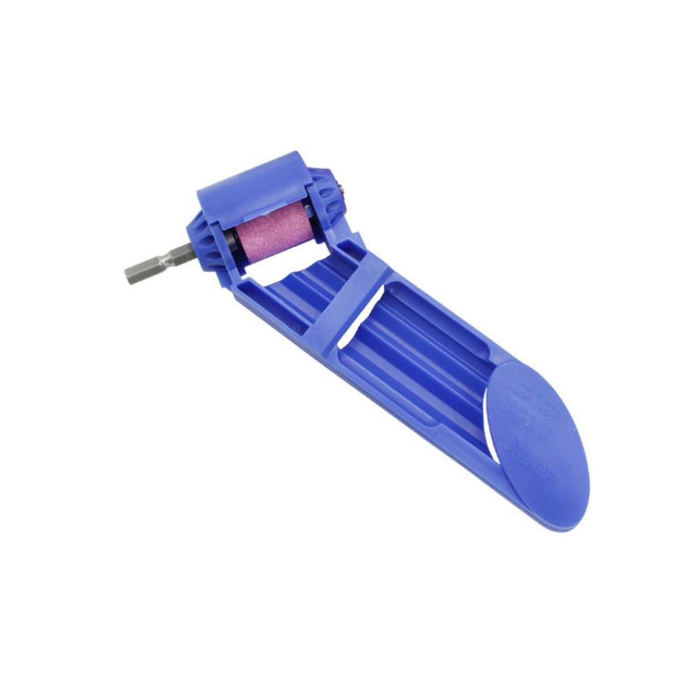 Blue Reusable Drill Grinder Attachment Plastic Metal for Woodwork Drill